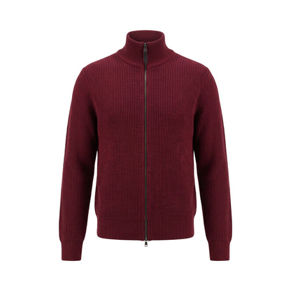 Ribbed Zip Cardigan