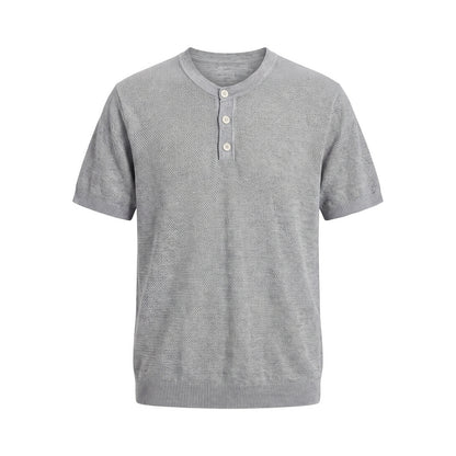 Linen Henley T-Shirt