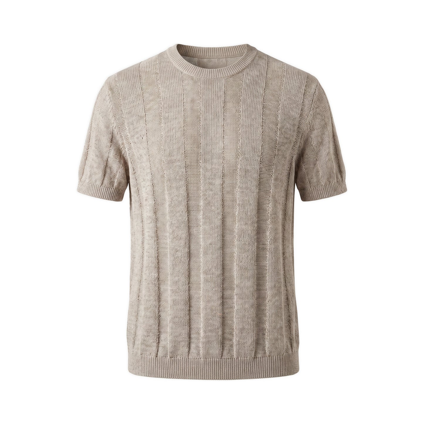 Linen Knit T-Shirt