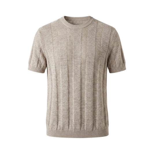 Linen Knit T-Shirt