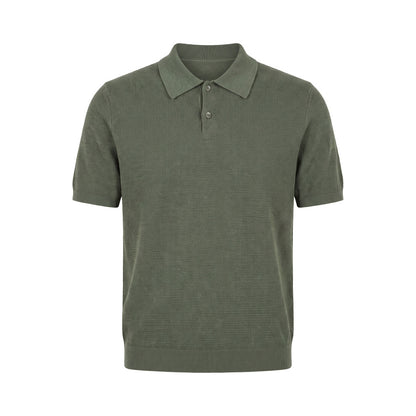 Knit Polo Shirt