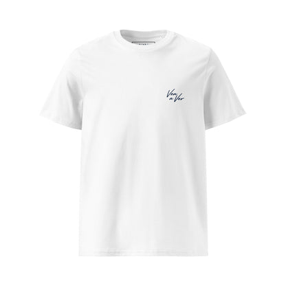 Capri Olive Tee — White