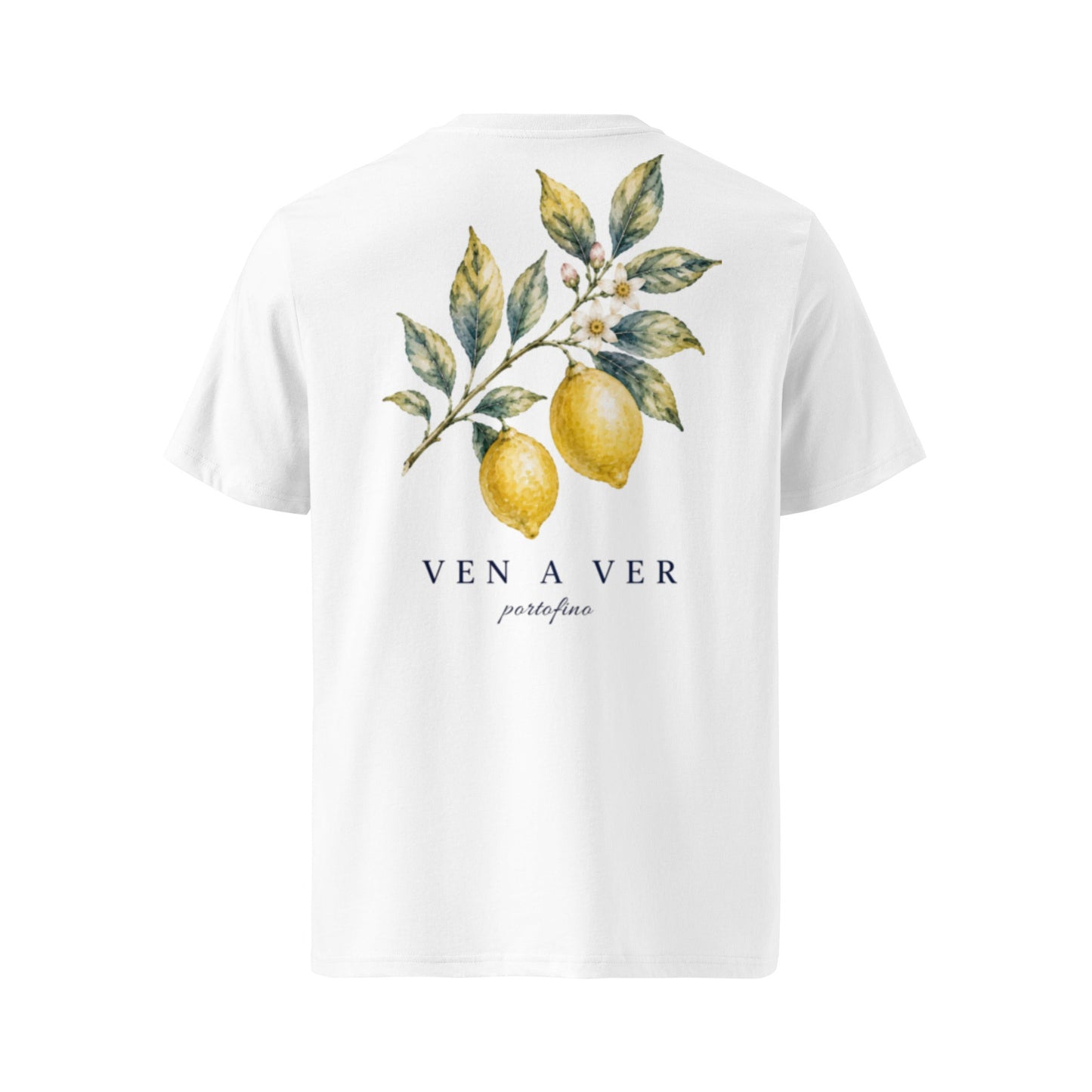 Portofino Lemon Tee — White